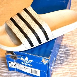 Adidas Adilette slides size 12